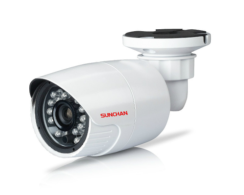 0.5Lux 0.1Lux HD CCTV CMOS の切口防止ブラケット SC-851M3 が付いている赤外線弾丸のカメラ