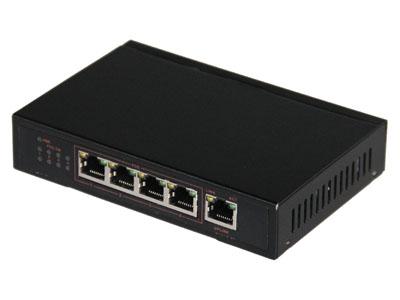 安全な CCTV のカメラの予備品は、4 つの港 POE スイッチを密集させます