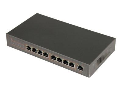 信頼できる CCTV のカメラの予備品は、8 つの港 POE スイッチを密集させます
